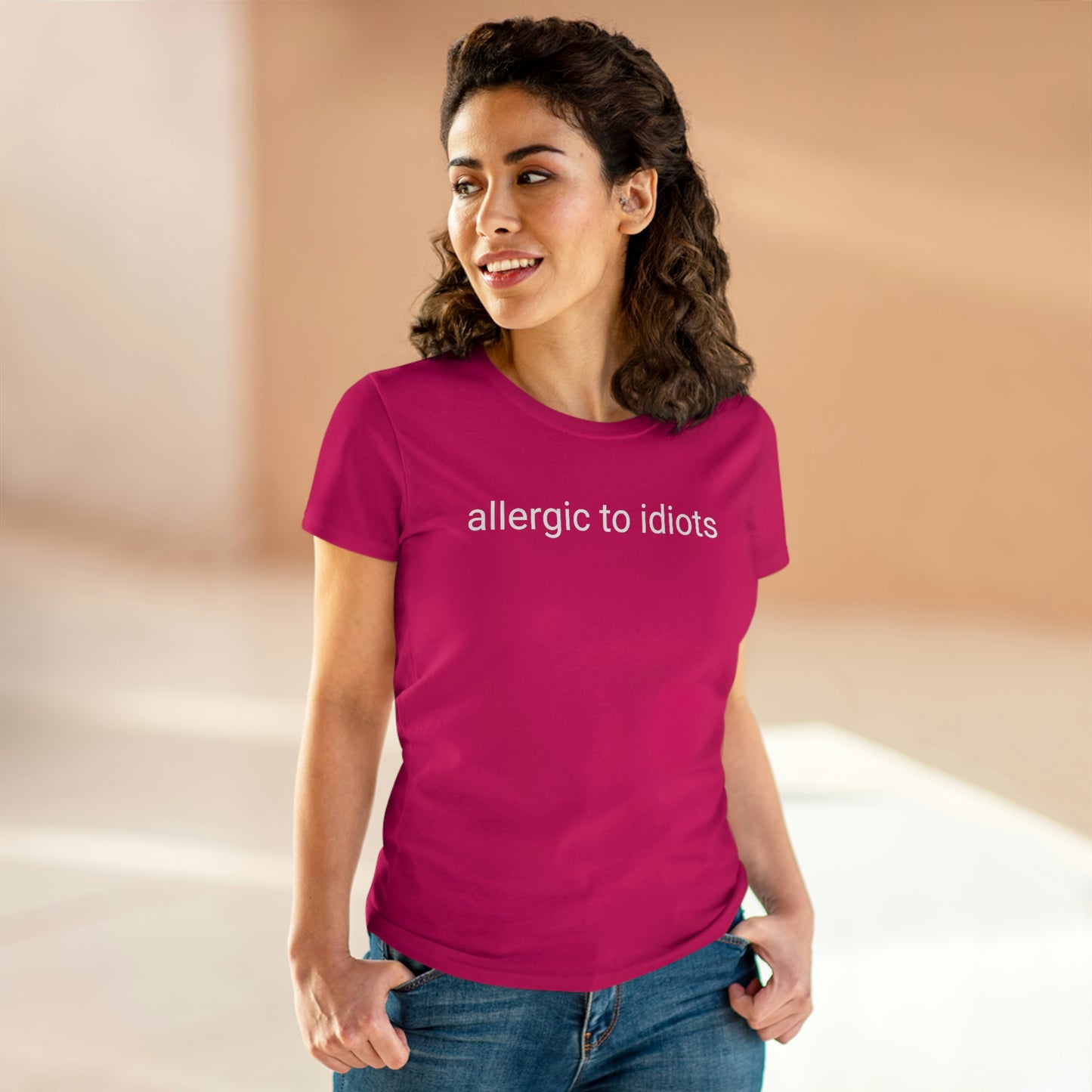 Allergic To Idiots, Tshirt