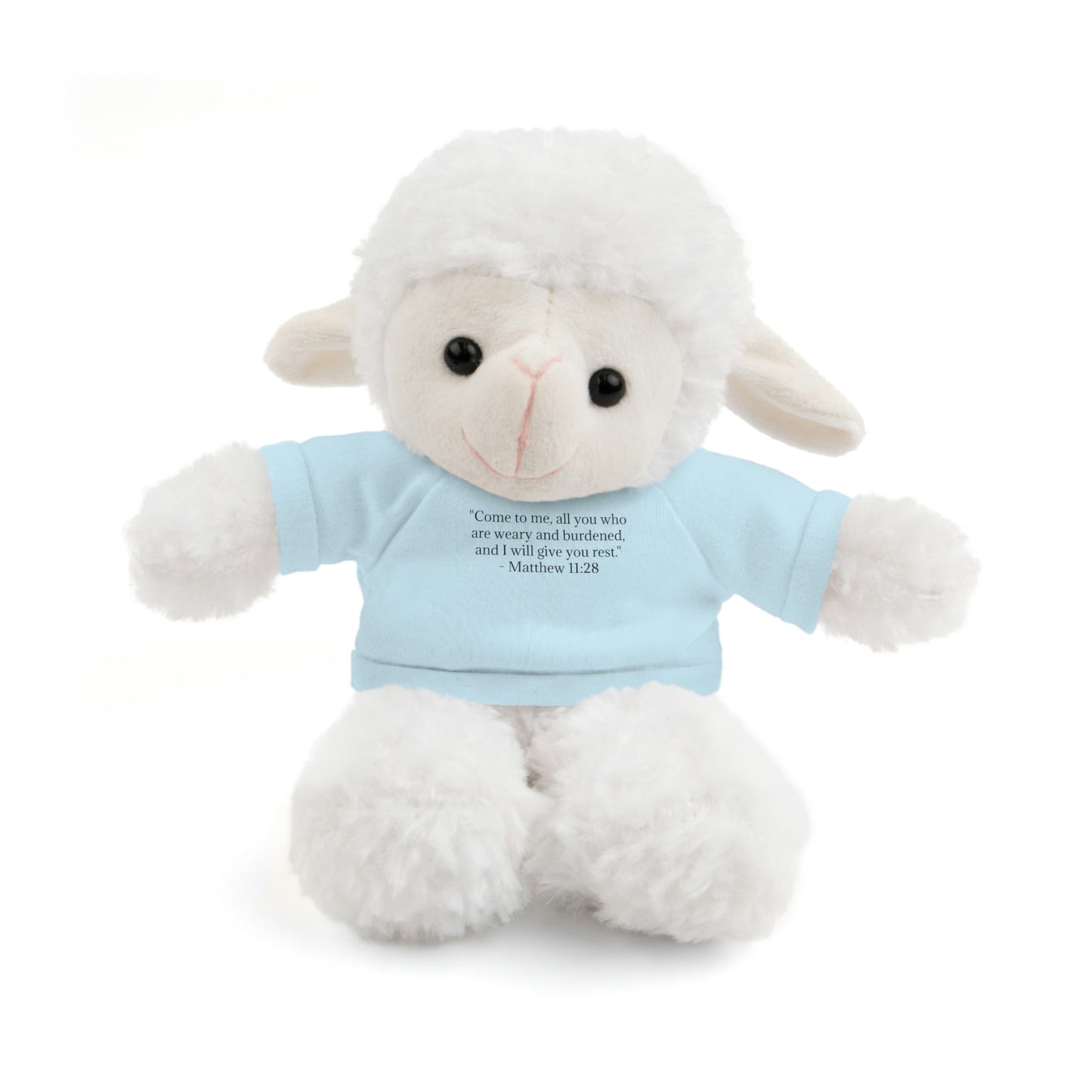 Matthew 11:28, Stuffed Animal with Tee