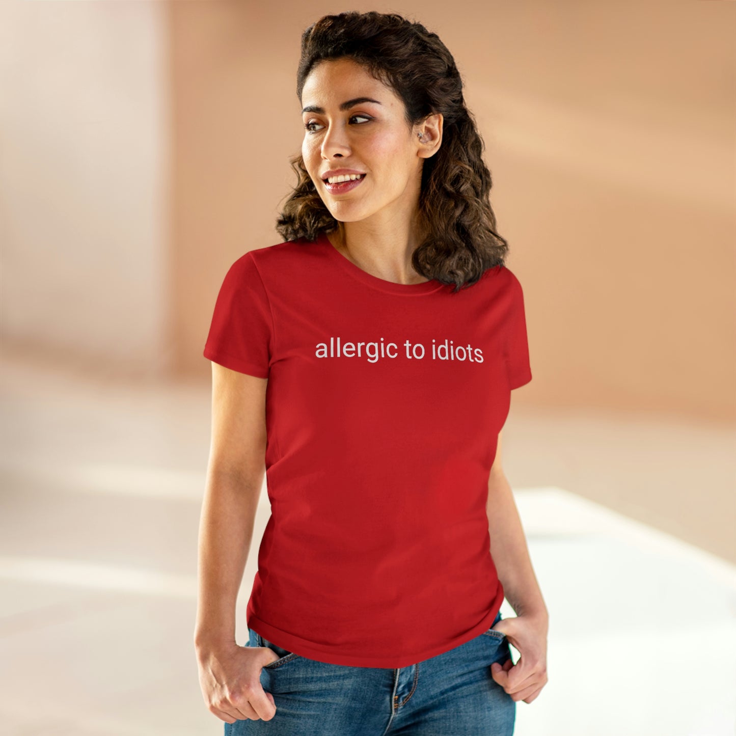 Allergic To Idiots, Tshirt