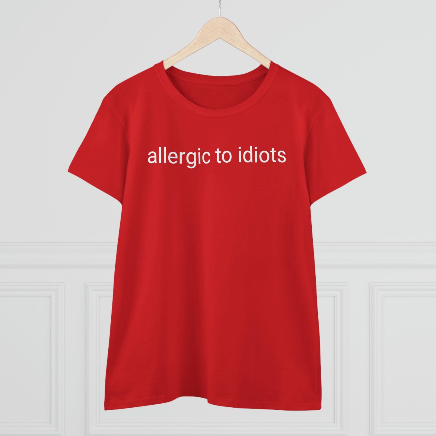 Allergic To Idiots, Tshirt