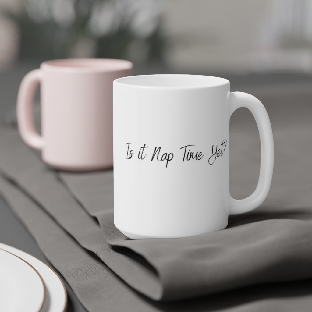 Sleepy Cat Ceramic Mugs