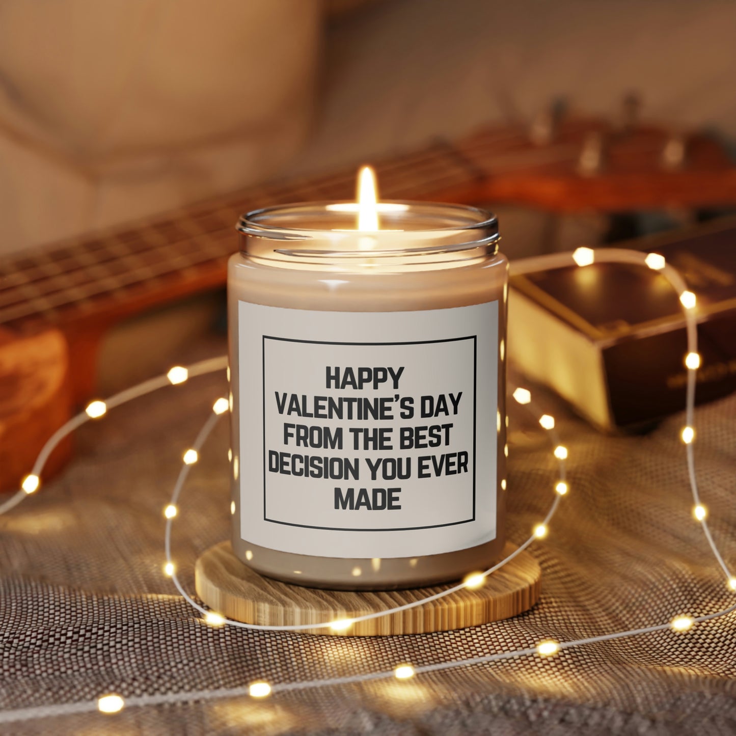 Happy Valentine's Day From The Best Decision You Ever Made, Scented Candle, 9oz