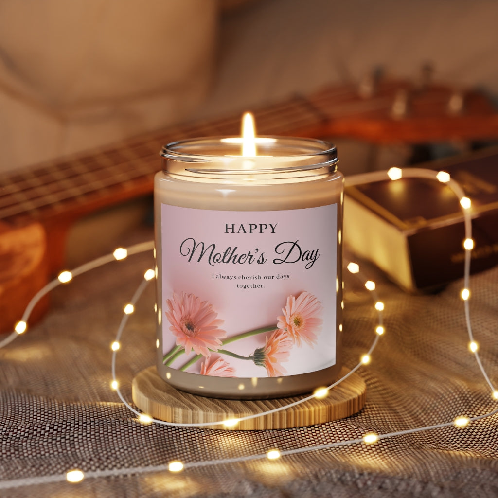 Mother's Day Candle: Scented; 9 oz.; Soy; Cinnamon Stick