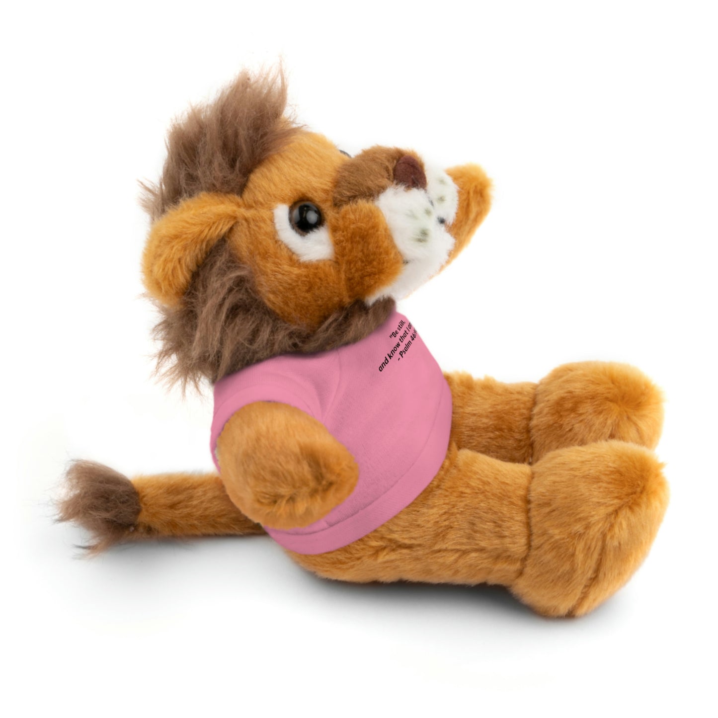 Psalm 46:10, Stuffed Animal with Tee