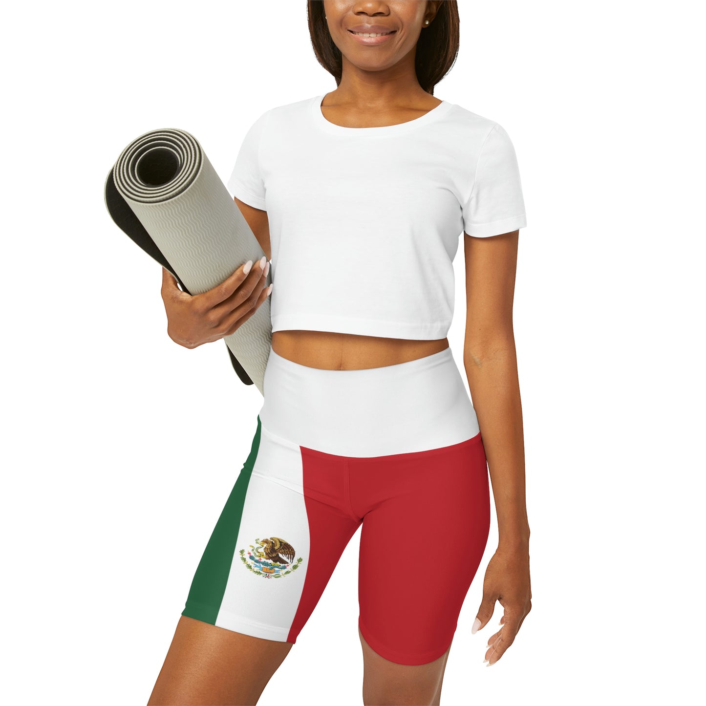 Mexico High Waisted Biker Shorts