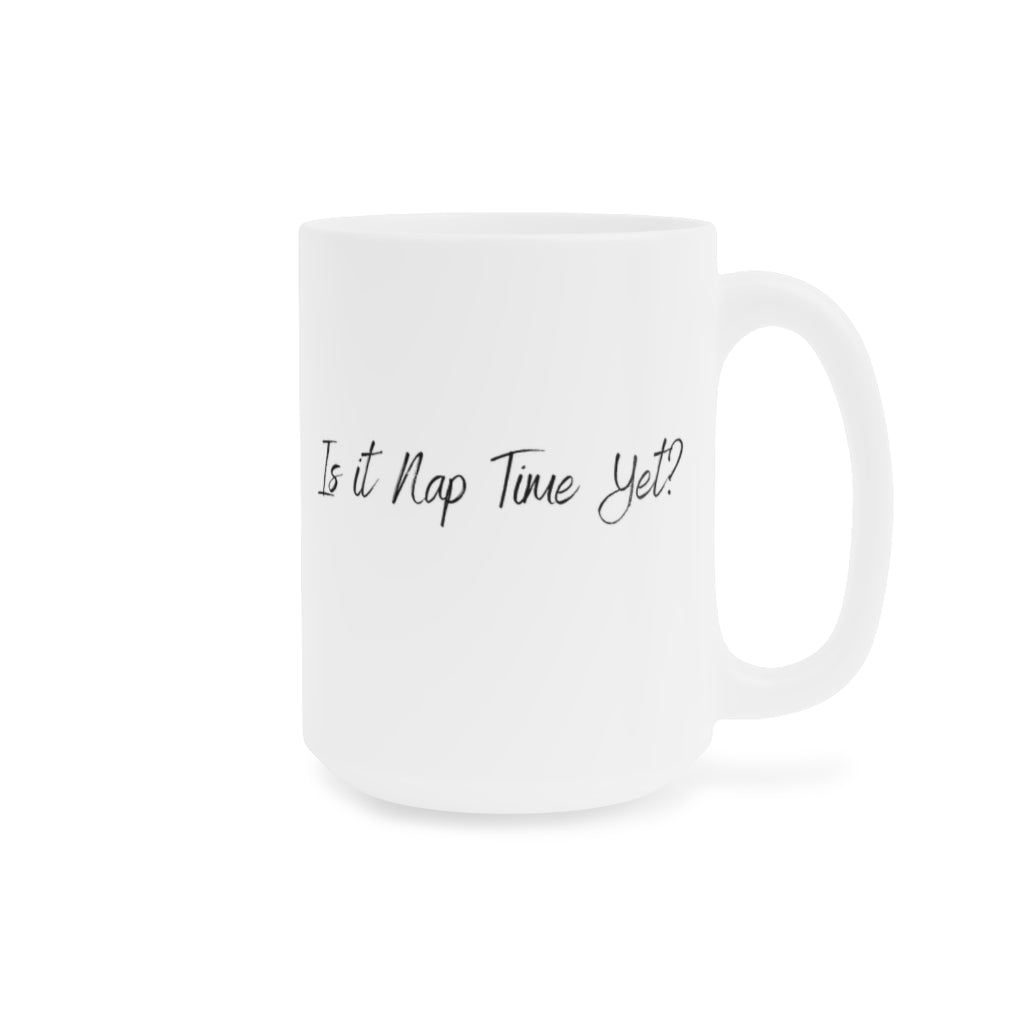 Sleepy Cat Ceramic Mugs
