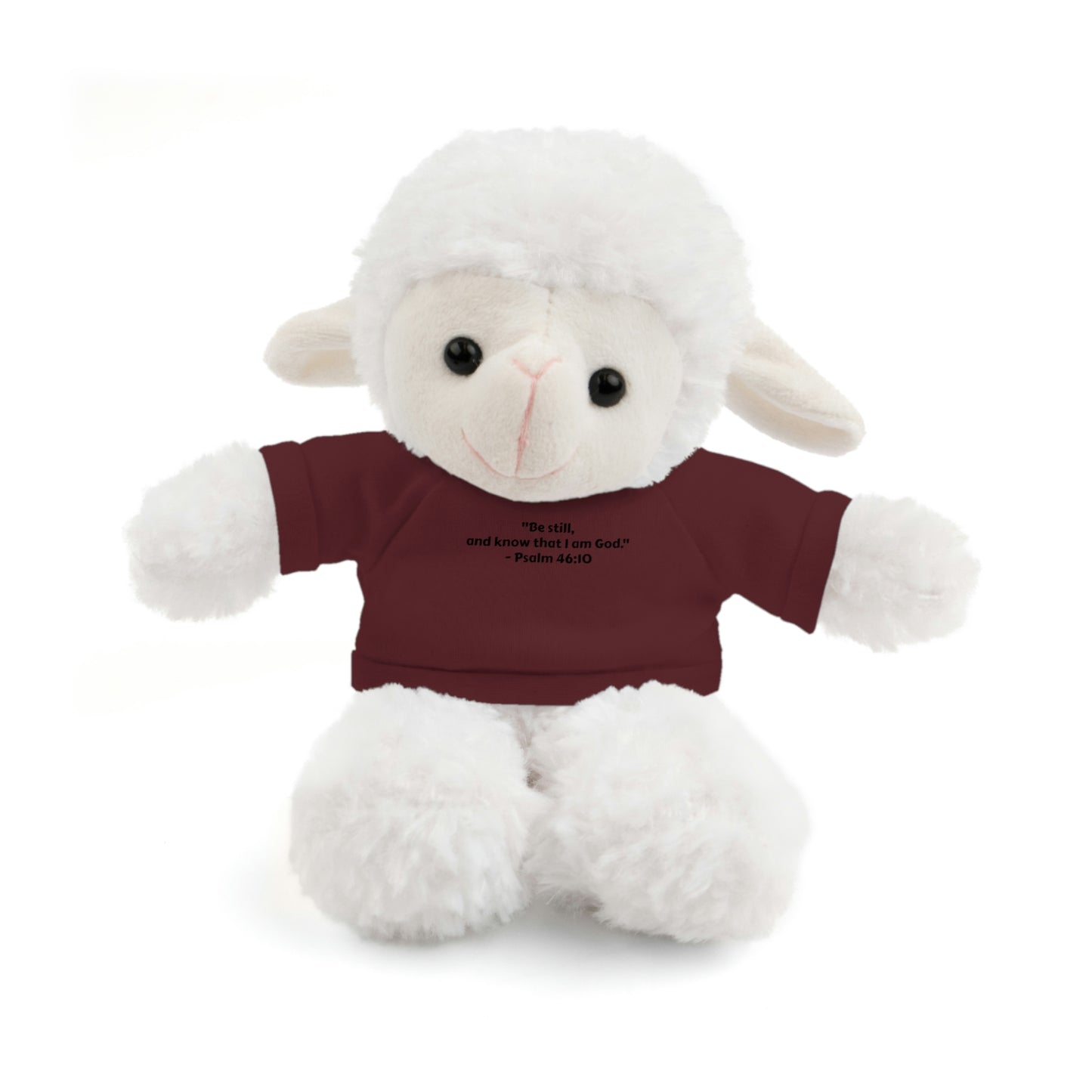 Psalm 46:10, Stuffed Animal with Tee