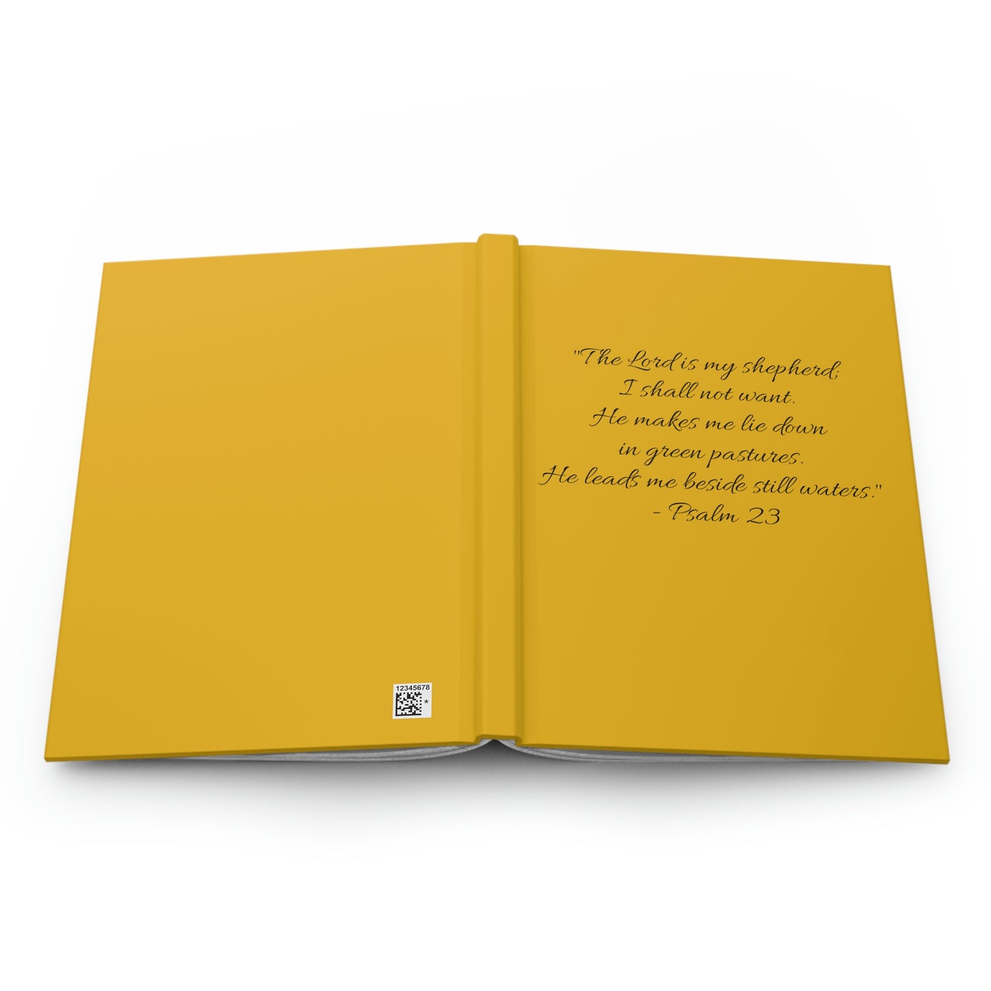 Psalm 23 Journal, Yellow