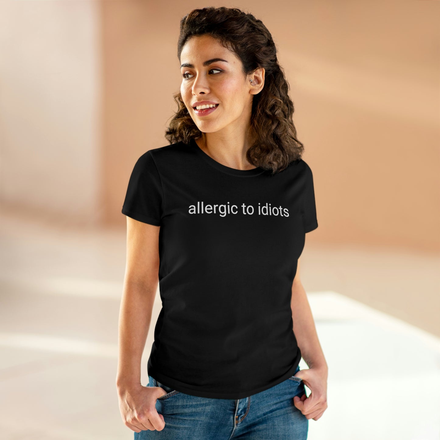 Allergic To Idiots, Tshirt