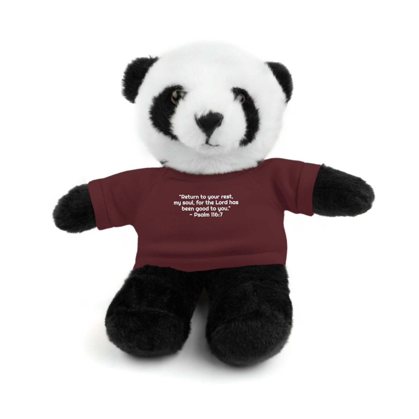 Psalm 116:7, Stuffed Animal with Tee
