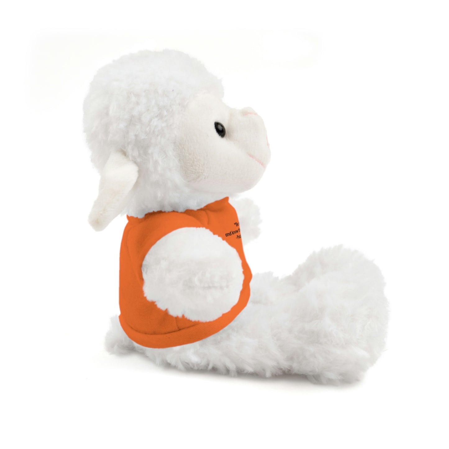 Psalm 46:10, Stuffed Animal with Tee