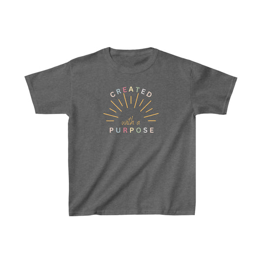 Created With A Purpose, Kids Tee