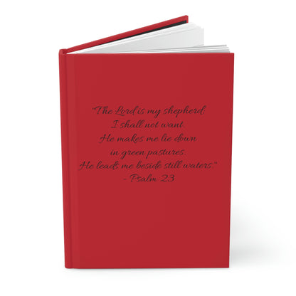 Psalm 23 Journal, Red