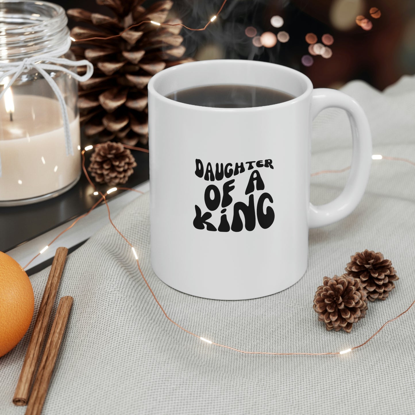 Daughter of a King, Ceramic Mug 11oz