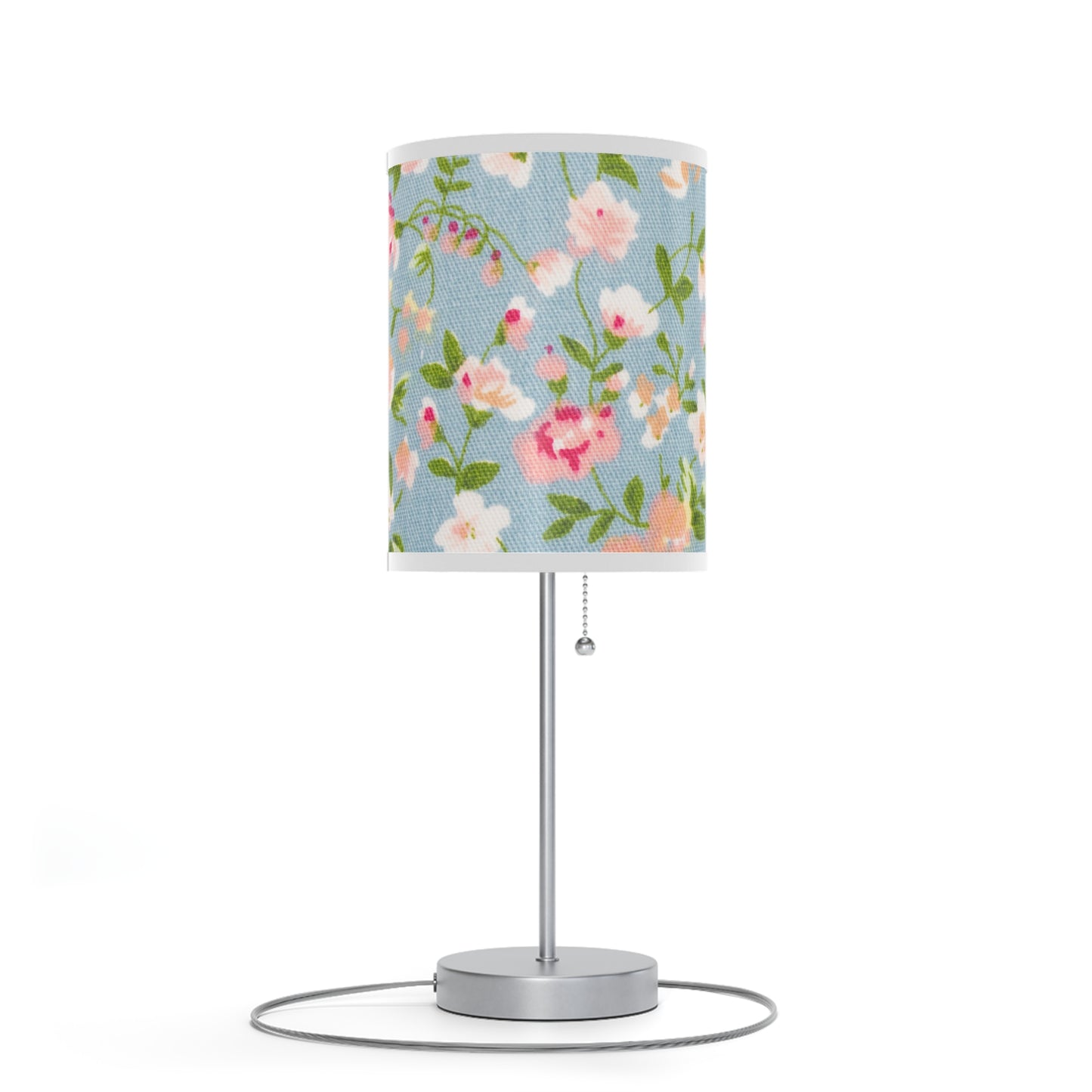 Blue Azure Lamp on a Stand, US|CA plug