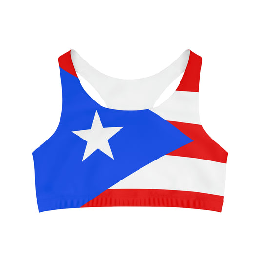 Puerto Rico Seamless Sports Bra