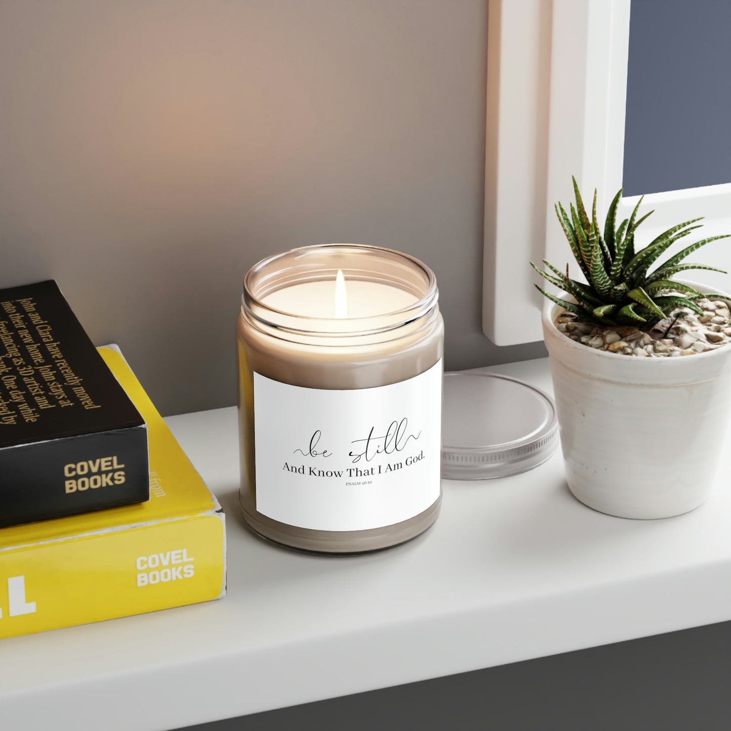 Psalm 46:10 Candle, 9oz
