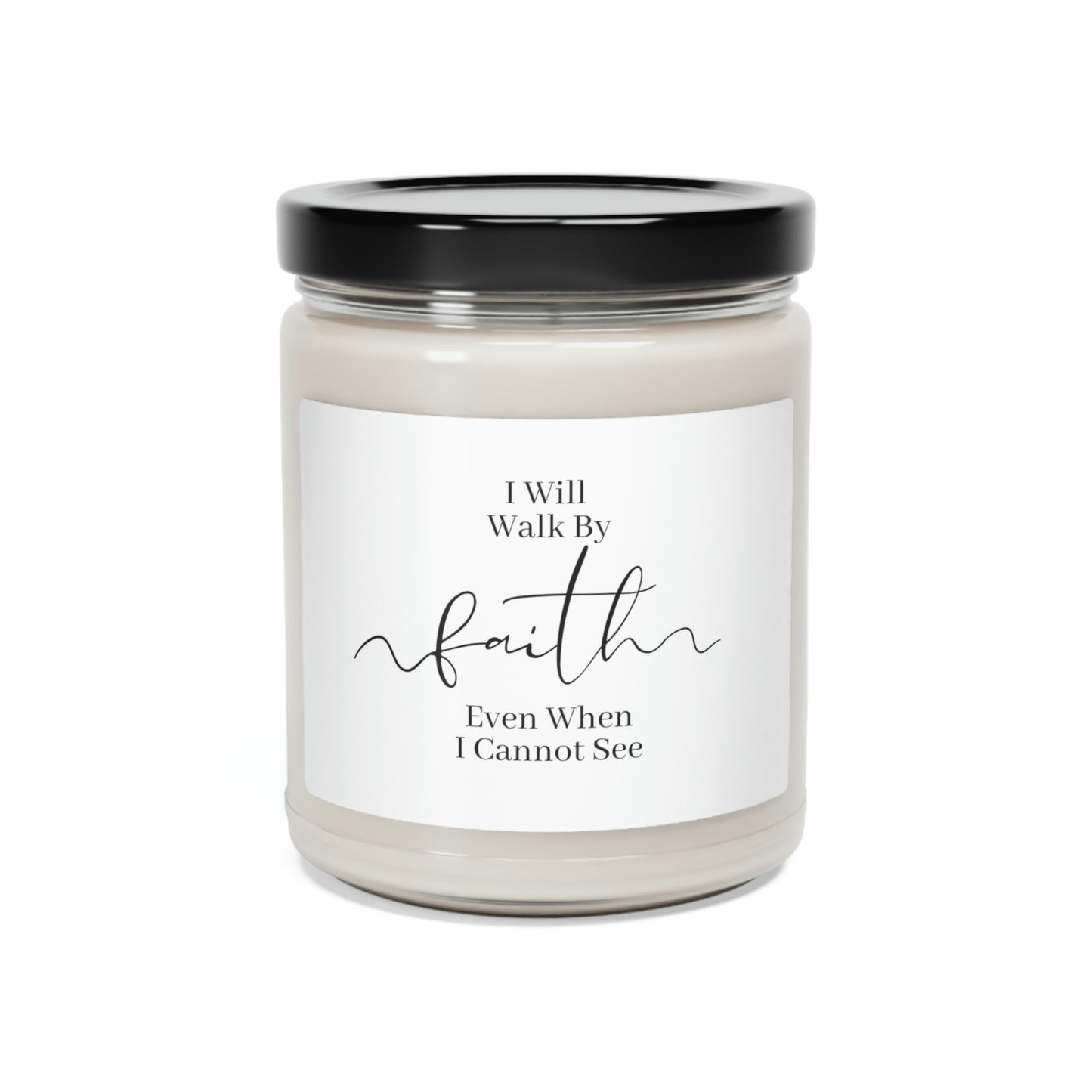 Walk By Faith Candle, 9oz