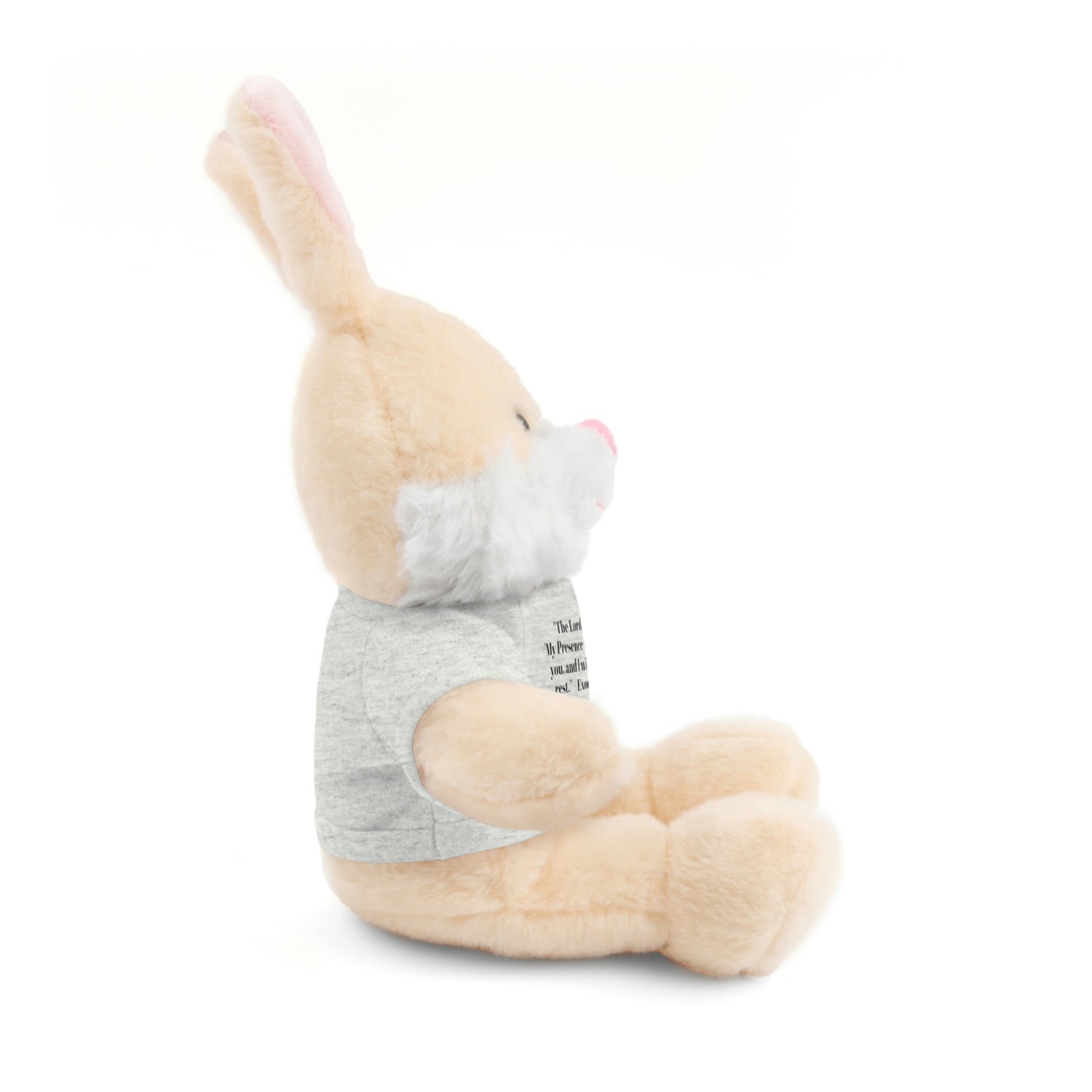 Exodus 33:14, Stuffed Animal with Tee