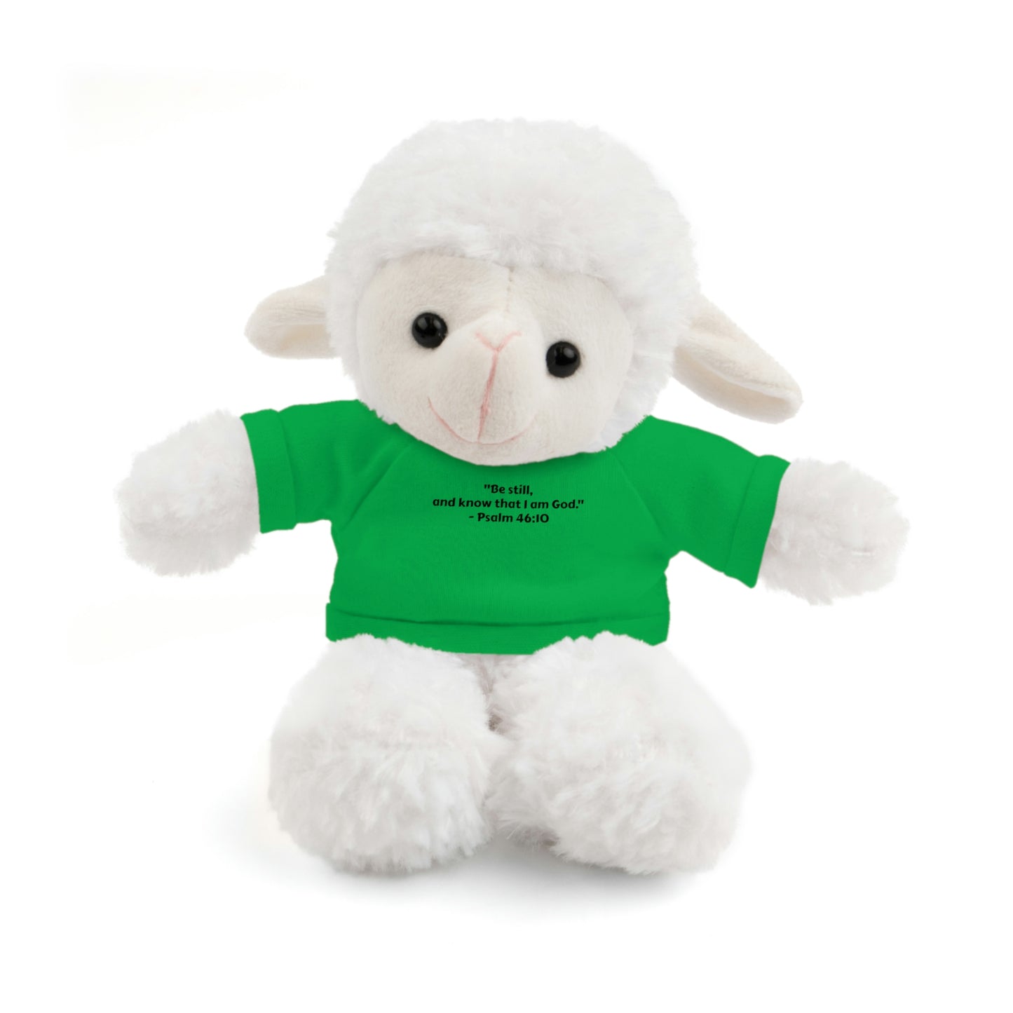 Psalm 46:10, Stuffed Animal with Tee