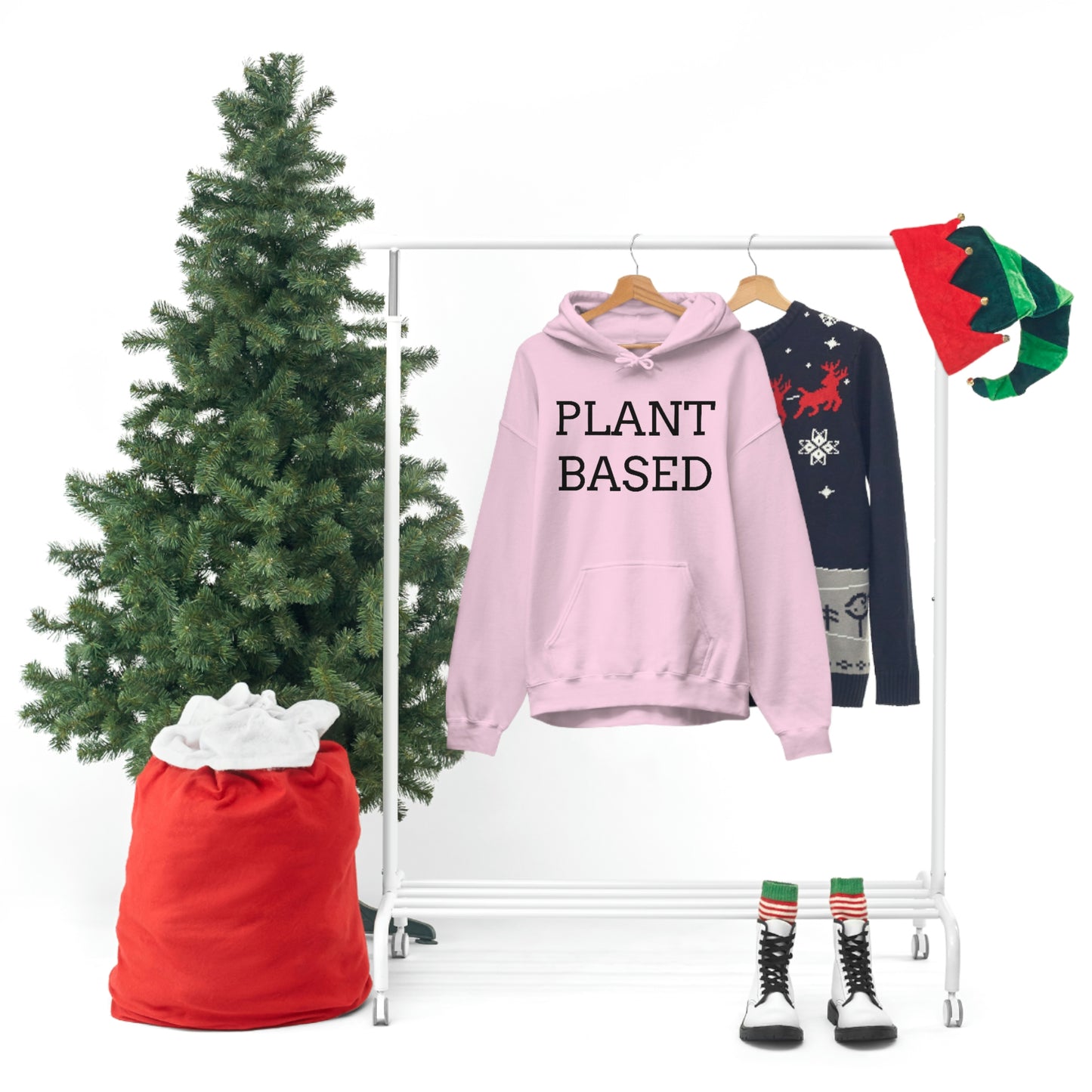 Plant Based, Hooded Sweatshirt