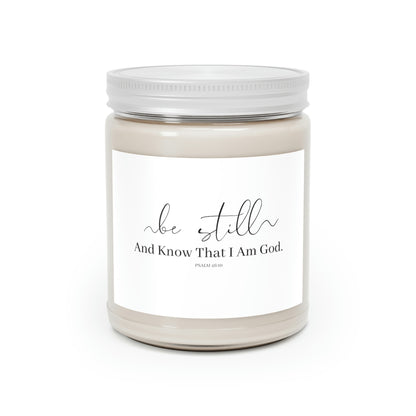 Psalm 46:10 Candle, 9oz