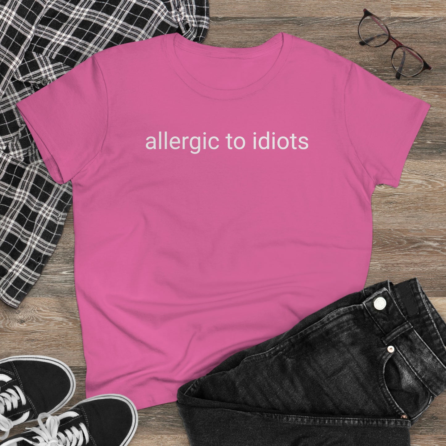 Allergic To Idiots, Tshirt