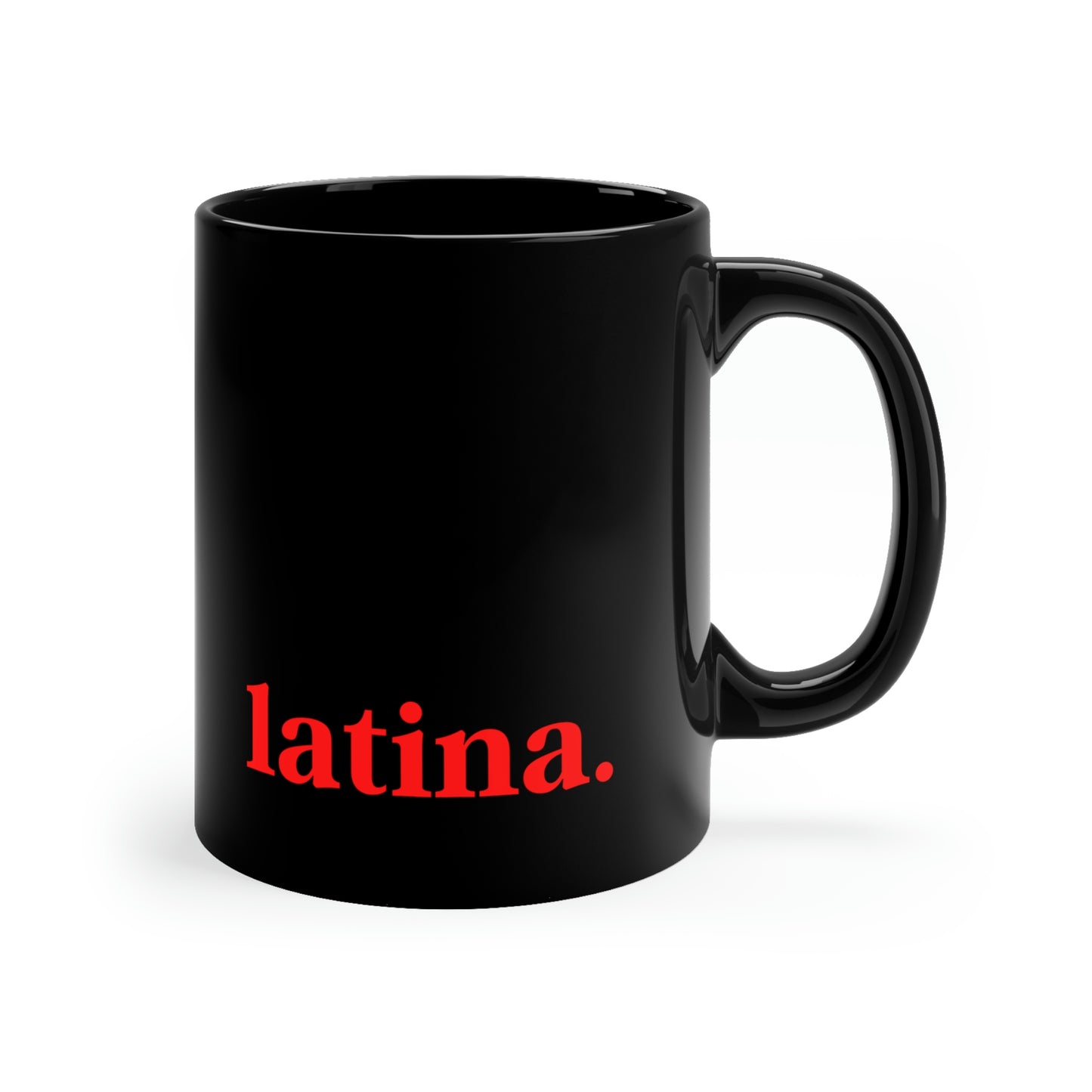 Latina Period, 11oz Black Mug