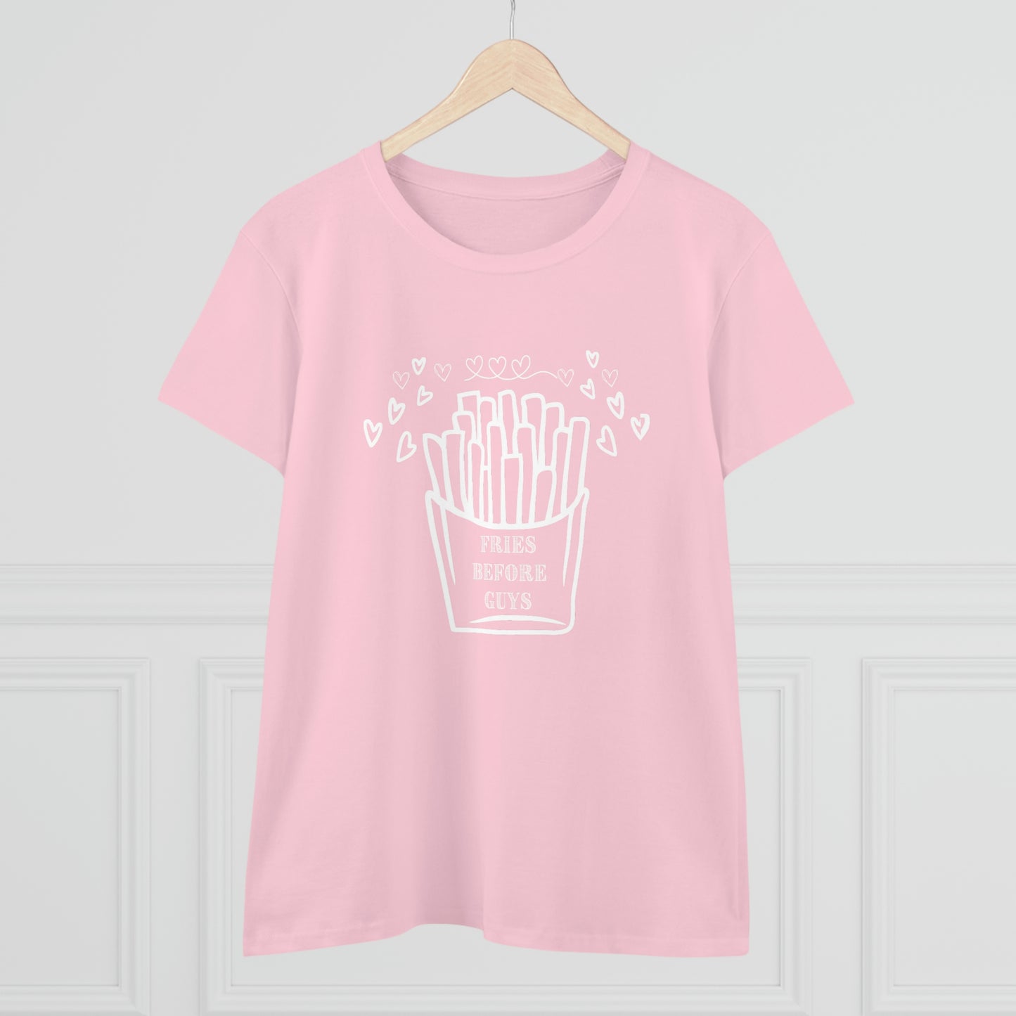 Fries Before Guys Shirt, Funny Valentine's Day Shirt