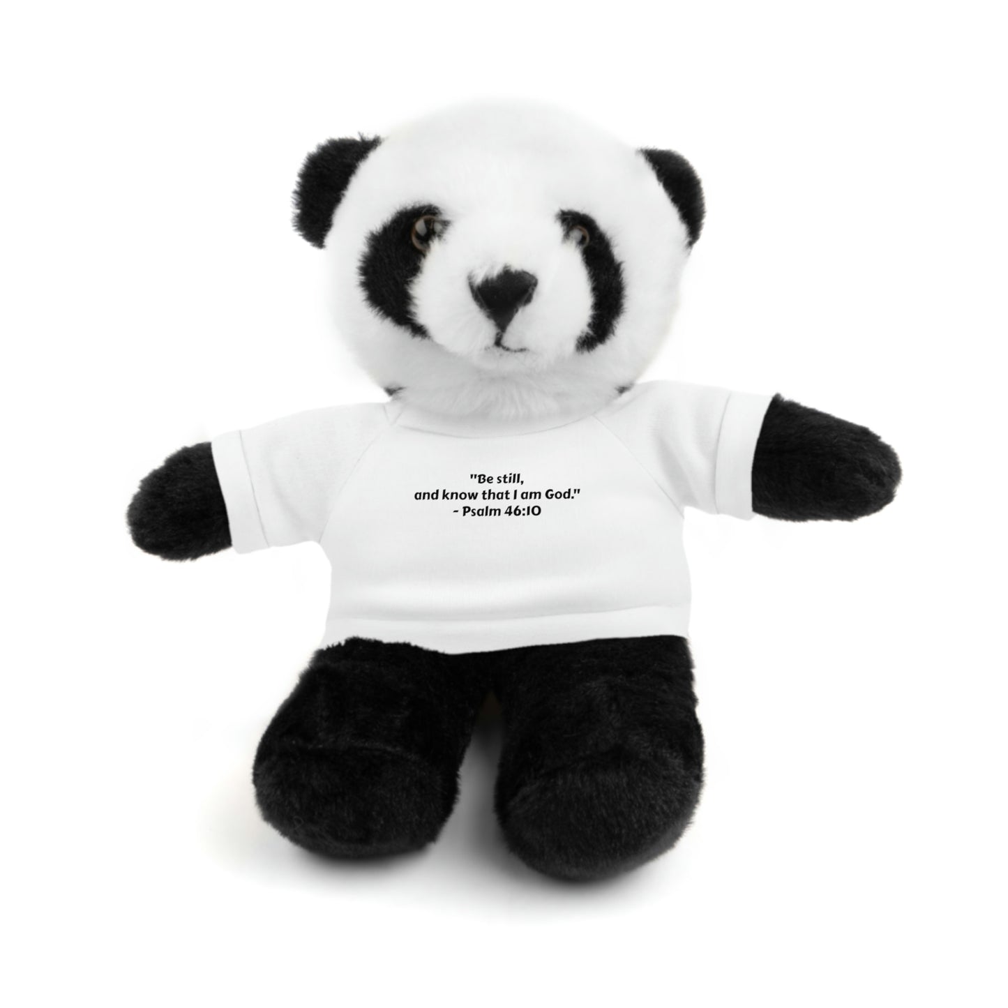 Psalm 46:10, Stuffed Animal with Tee