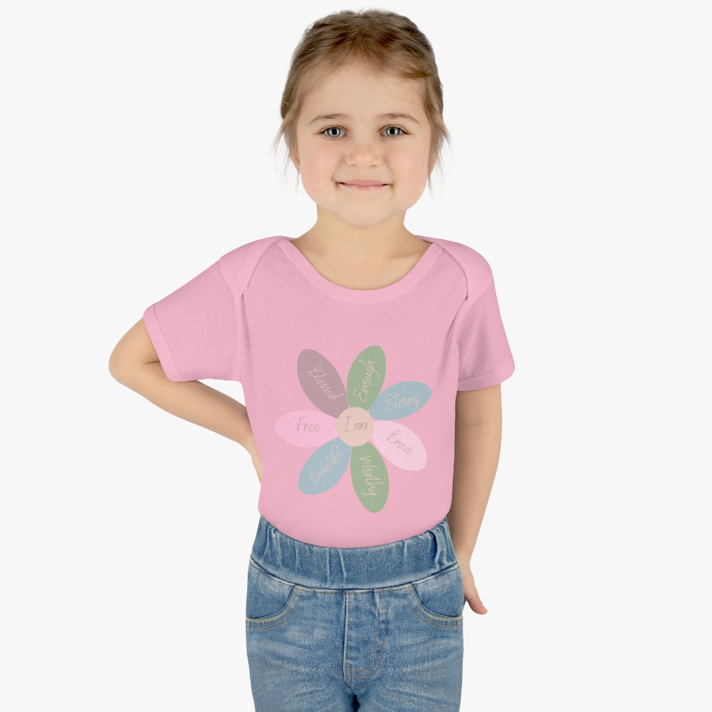 I Am, Infant Baby Rib Bodysuit