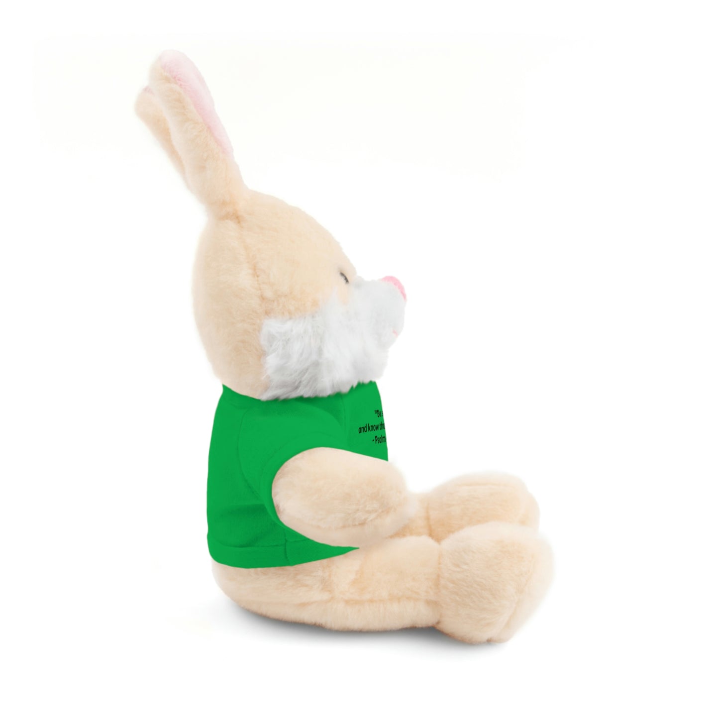 Psalm 46:10, Stuffed Animal with Tee