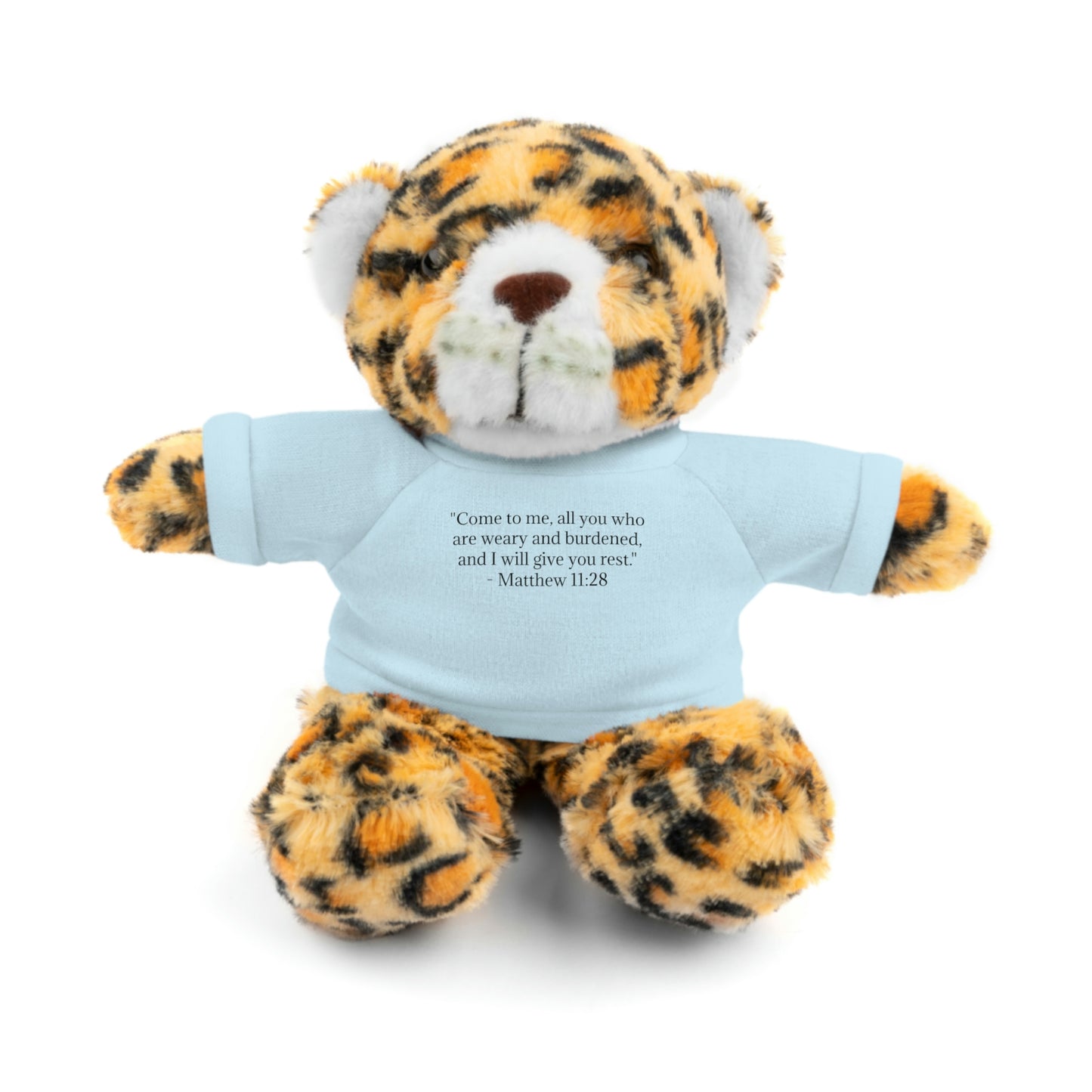 Matthew 11:28, Stuffed Animal with Tee