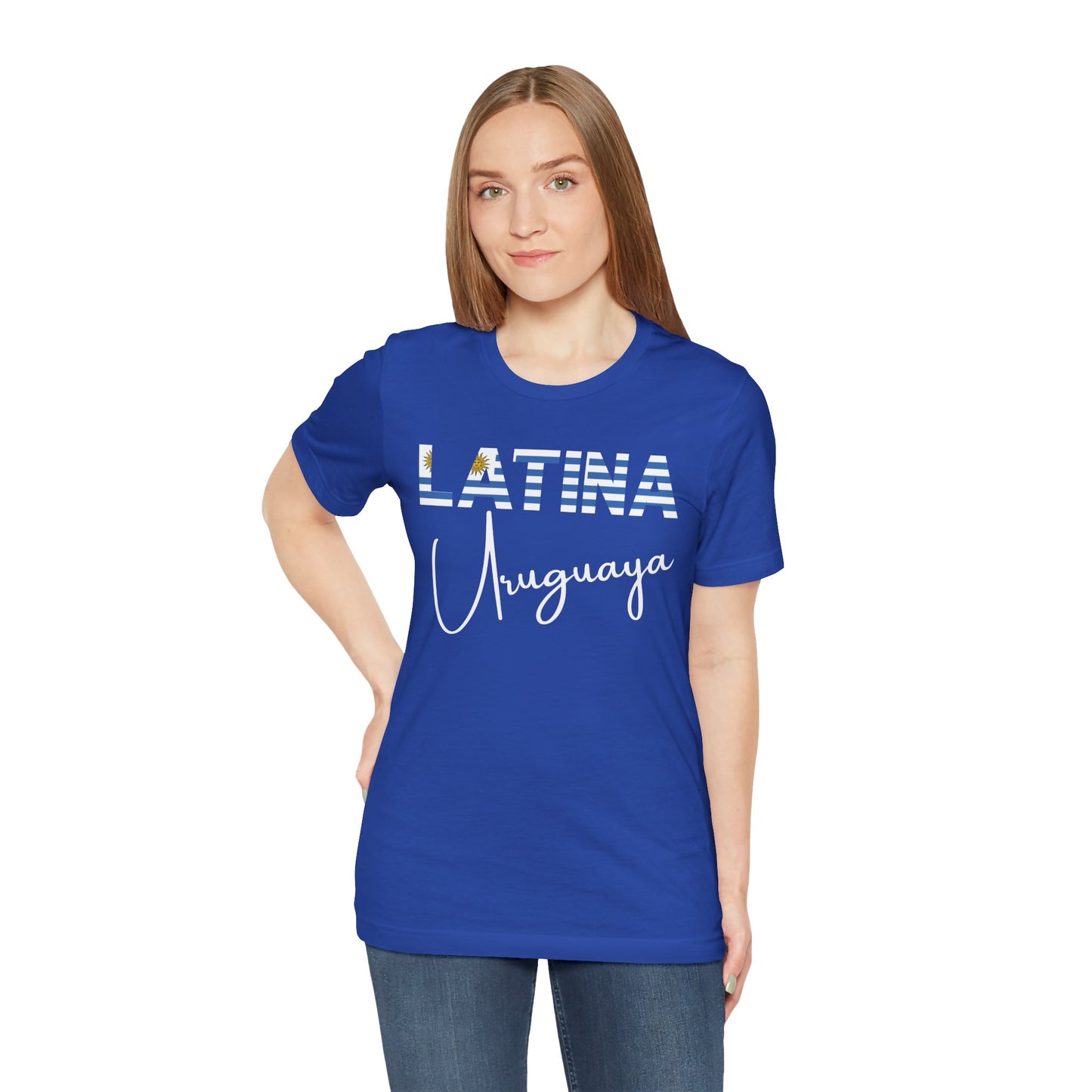 Latina Uruguaya, Shirt – Uruguay Latina Pride Graphic Tee for Women