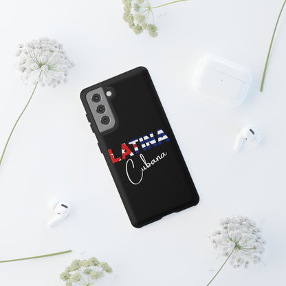 Latina Cubana Tough Phone Case | Cuba Latina Pride Protective Cover