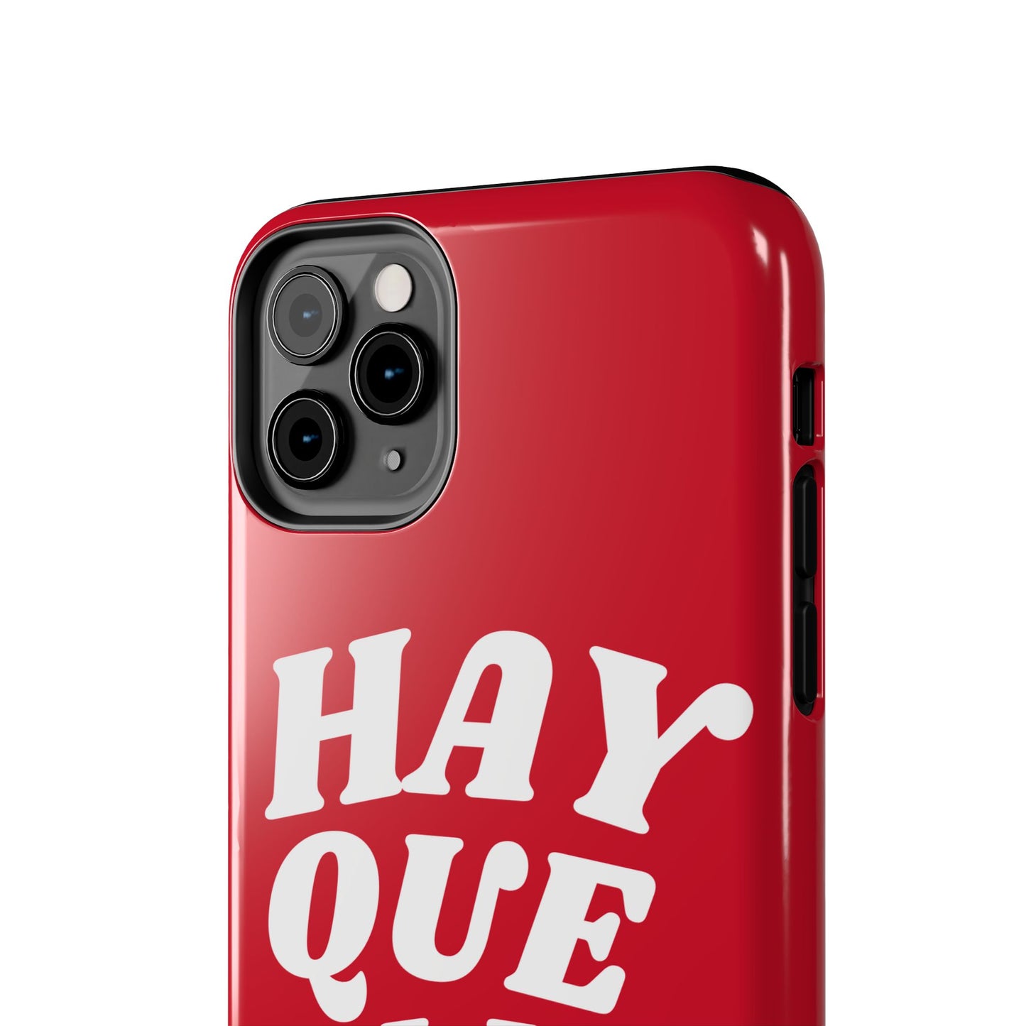 Hay Que Olla Tough iPhone Case | Funny Spanish Saying Protective Cover