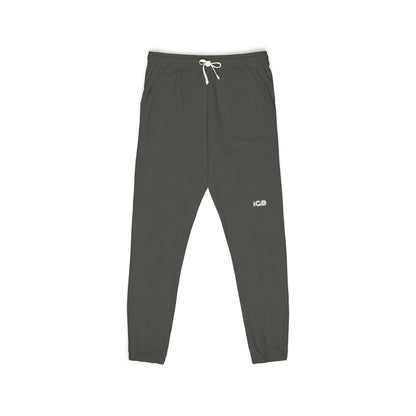 iGB Fits Cozy Unisex Garment-Dyed Fleece Sweatpants | Relaxed Lounge Wear for Home, Travel, Gifts, Special Occasions, Everyday Comfort