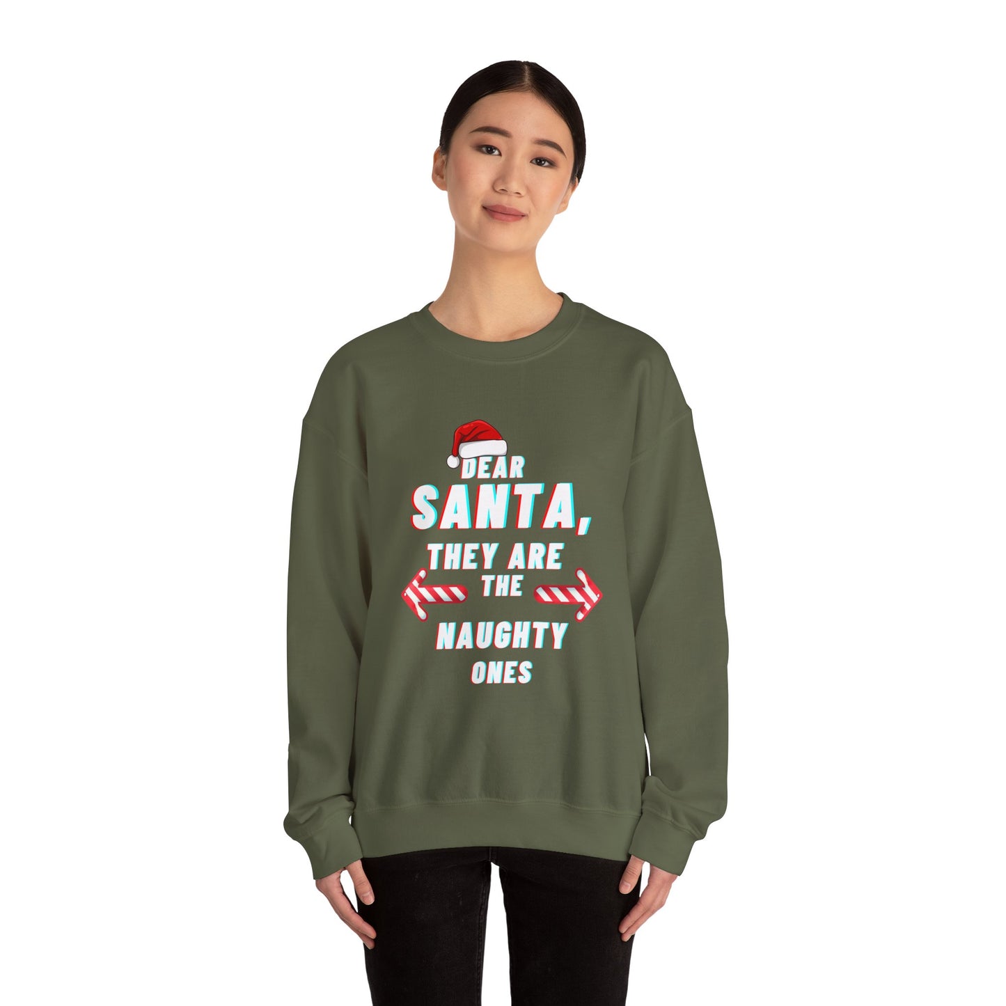 Dear Santa, They Are the Naughty Ones Ugly Christmas Sweater