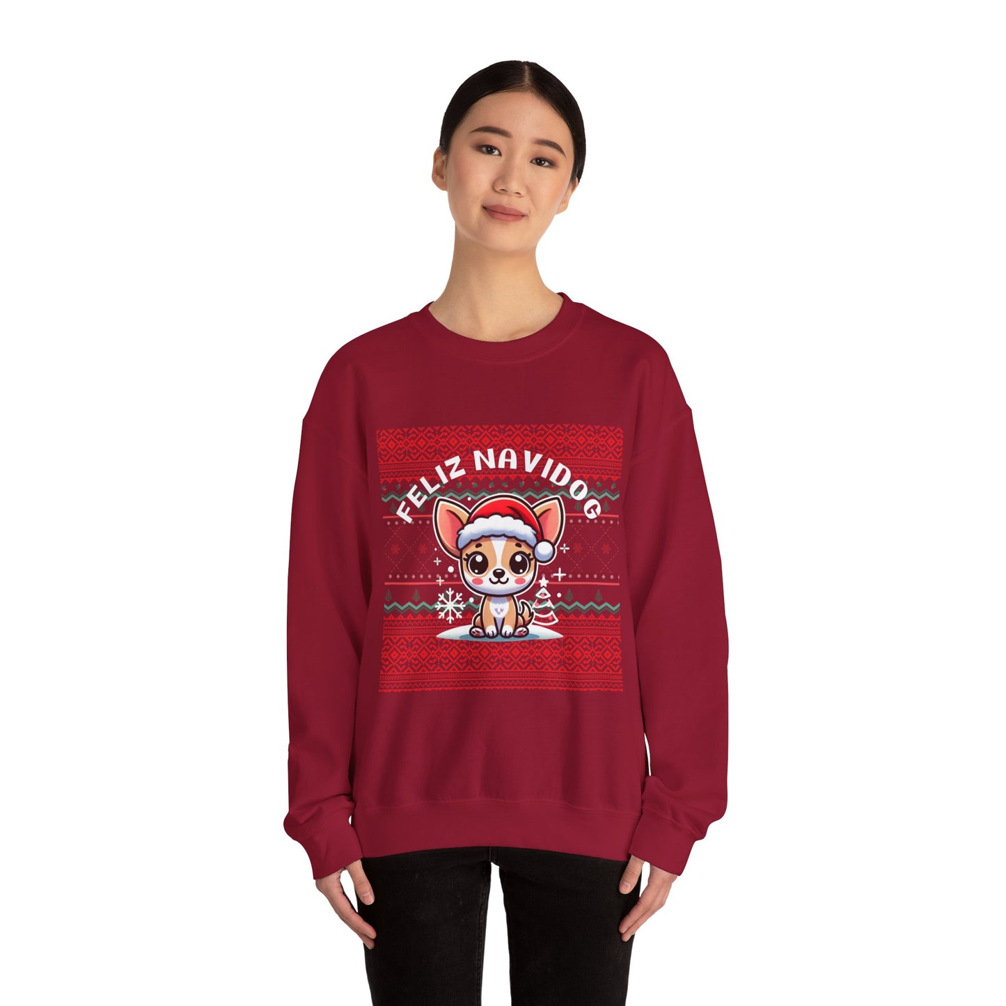 Feliz Navidog Ugly Christmas Sweater