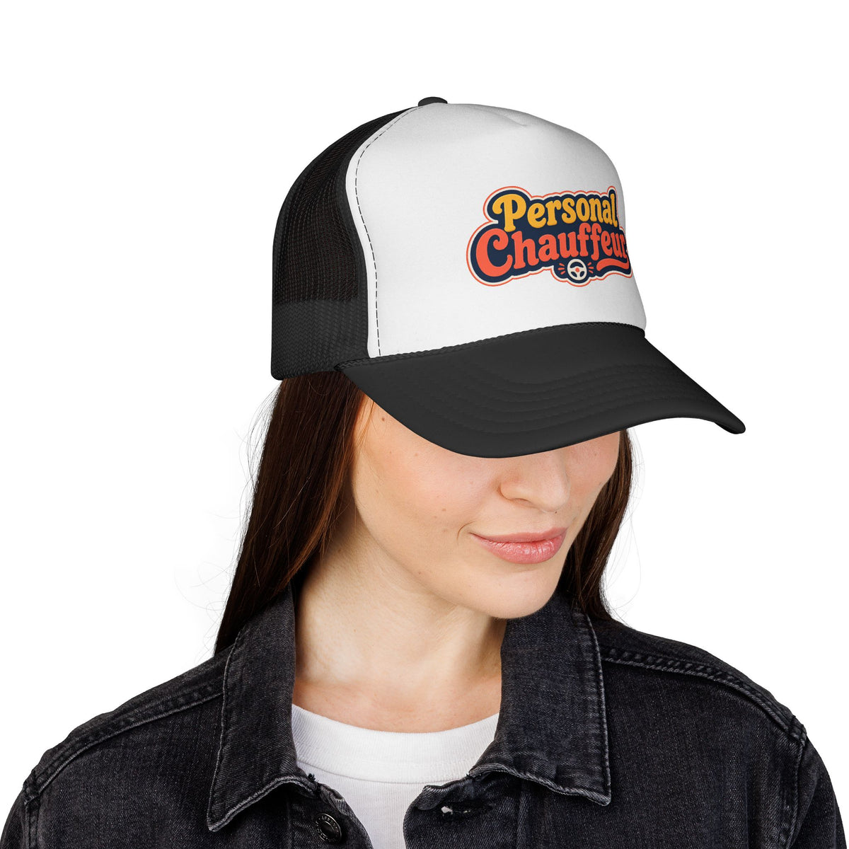 Personal Chauffeur Trucker Cap – Retro Driving Hat for Drivers & Rideshare Enthusiasts