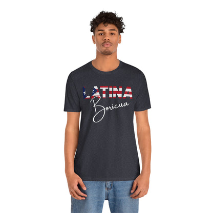 Latina Boricua Shirt | Puerto Rico Latina Pride Graphic Tee for Women