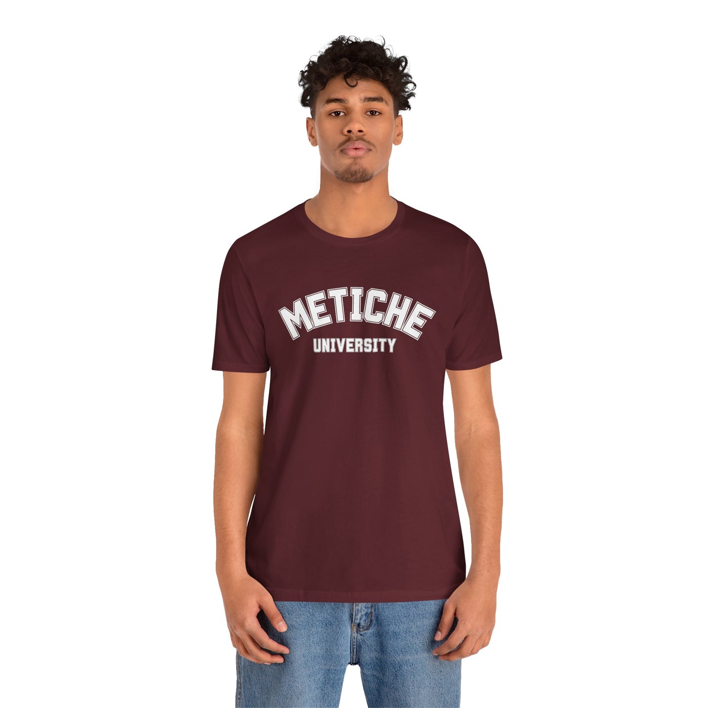 Metiche University Shirt | Funny Latina Graphic Tee