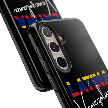 Latina Venezolana Tough Phone Case | Latina Venezolana iPhone Case | Venezuela Latina Pride Protective Cover