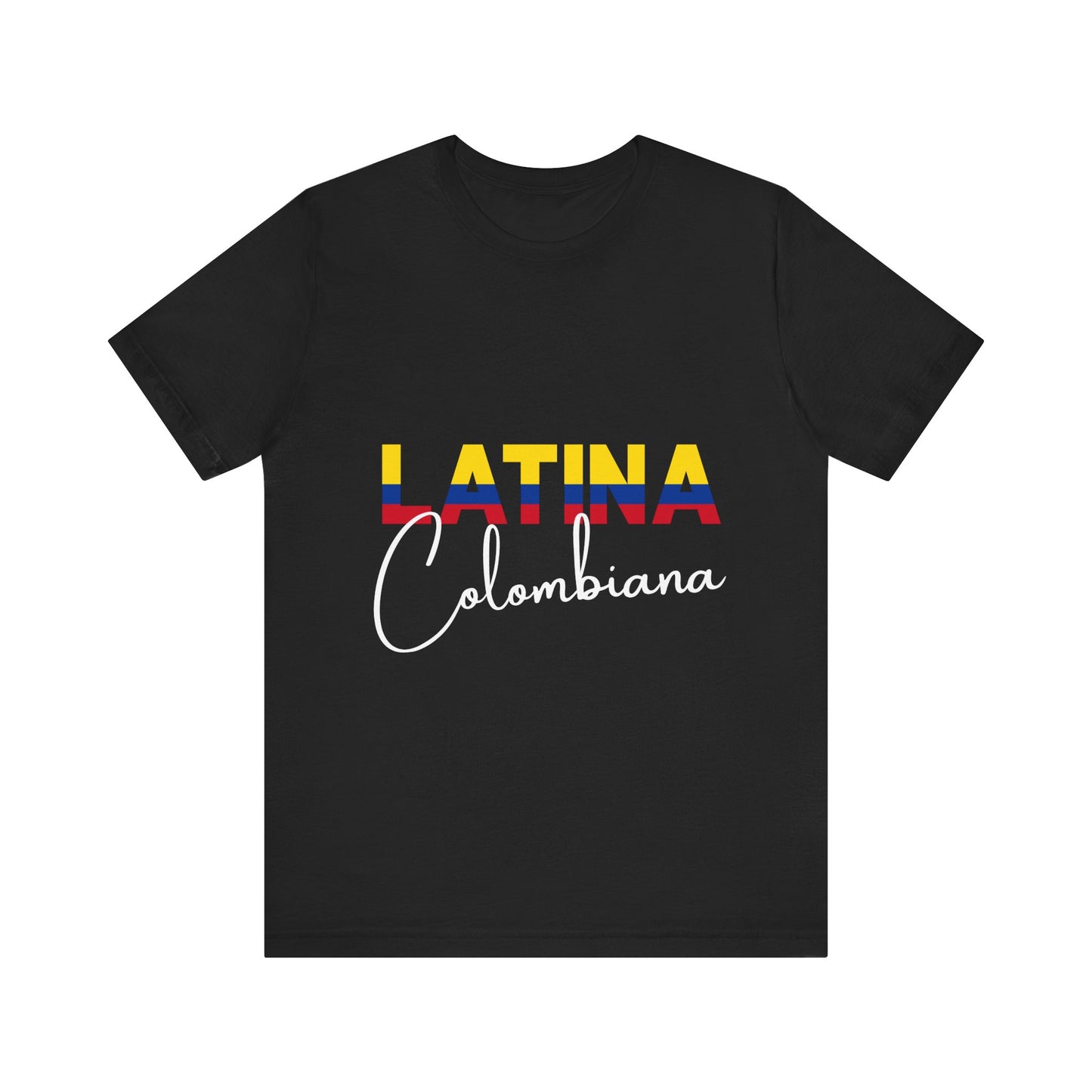 Latina Colombiana, Shirt - Colombian Latina Pride Graphic Tee for Women