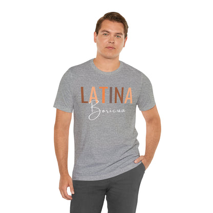 Latina Boricua Shirt | Puerto Rico Latina Pride Graphic Tee for Women