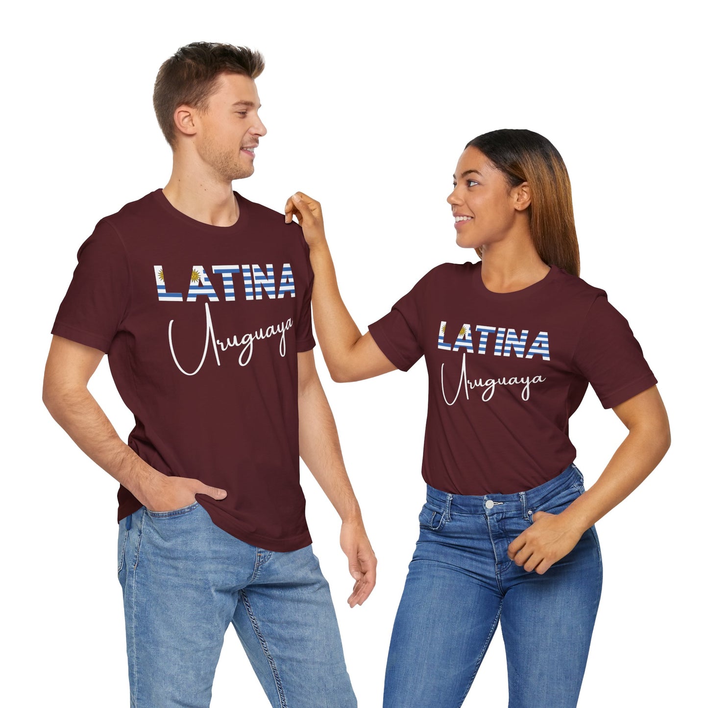 Latina Uruguaya, Shirt – Uruguay Latina Pride Graphic Tee for Women