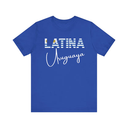 Latina Uruguaya, Shirt – Uruguay Latina Pride Graphic Tee for Women