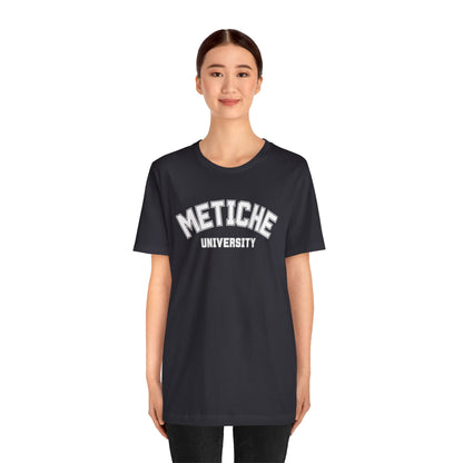 Metiche University Shirt | Funny Latina Graphic Tee