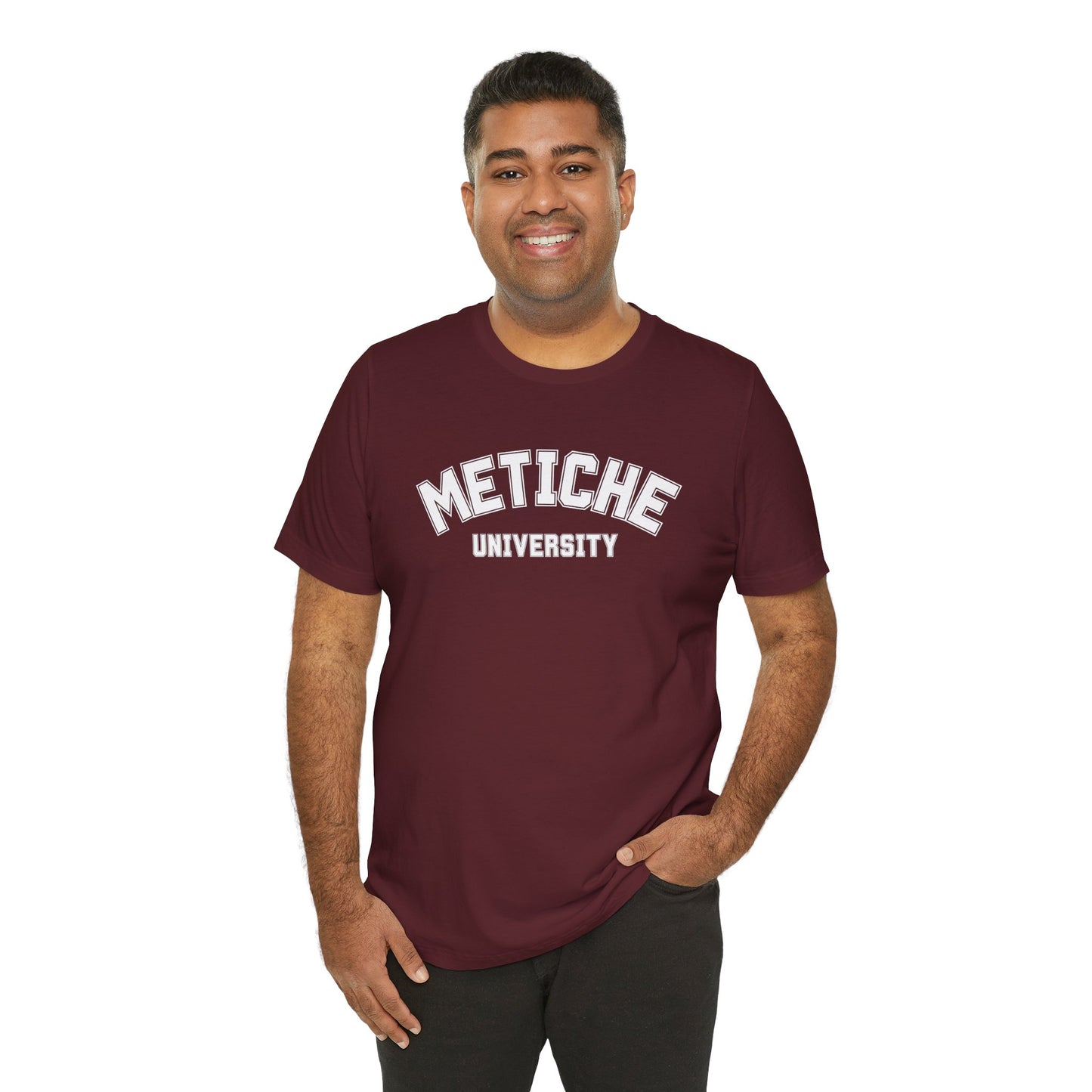 Metiche University Shirt | Funny Latina Graphic Tee