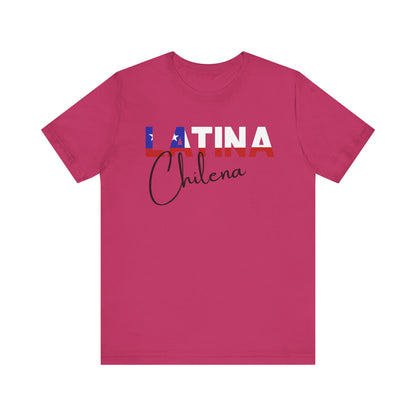 Latina Chilena, Shirts Latina Chilena Shirt – Chile Latina Pride Graphic Tee for Women